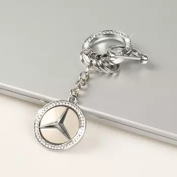 Металлический автомобильный брелок-подвеска Автомобильный брелок для Mercedes Benz A B C E S ML GLK GLE GLS GLC SLK Class AMG Брелок-брелок Аксессуар