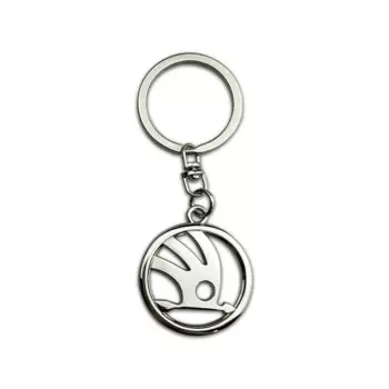 Металлический автомобильный брелок, подвеска, брелок для ключей, аксессуары для Skoda Octavia Kodiaq Superb Yeti 2 A7 Tour RS Rapid Kodiak Fabia