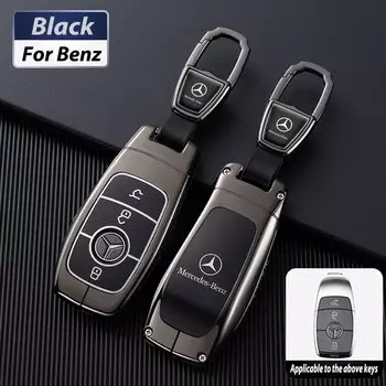 Металлический автомобильный брелок с дистанционным управлением, чехол для Mercedes Benz AMG A C E S G Class GLC CLE CLA GLB GLS W177 W205 W213 W222 X167 AMG