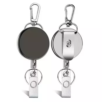 Металлический брелок-ретрактор JESJELIU