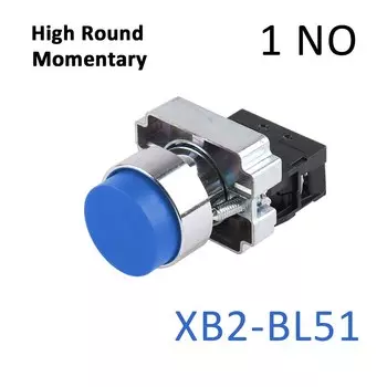 Металлический кнопочный переключатель DIANQI XB2 22 мм