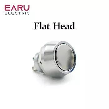 Металлический кнопочный переключатель EARUELECTRIC 12 мм