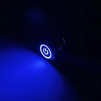 Металлический кнопочный переключатель JOTTA 16 мм 1NO1NC