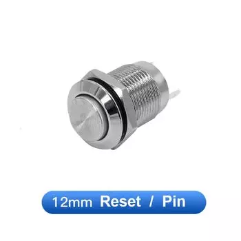 Металлический кнопочный переключатель SBLSBR 8/10/12/16/19/22/30мм