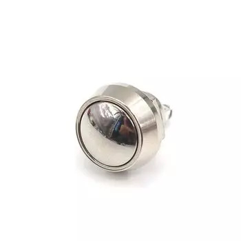 Металлический кнопочный переключатель YJCAL черный 12В