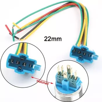 Металлический кнопочный разъем DIANQI