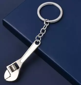 Компактный гаечный ключ для ремонта автомобилей и велосипедов, металлический, портативный, регулируемый, универсальный