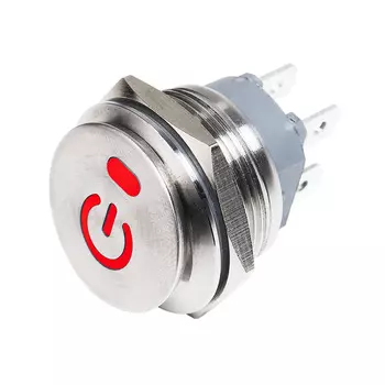 Металлический самоблокирующийся тумблер VaneAims FXBRS22-20DZ 16А 220В