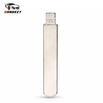 Металлический неразрезанный затвор Dandkey, сменный пульт дистанционного управления для автомобиля, складной, № 25 HON66, лезвие ключа для Honda Accord, подходит для ключа Civic City BYD