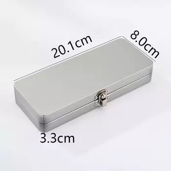 Металлический органайзер lyybx серебристый с замком