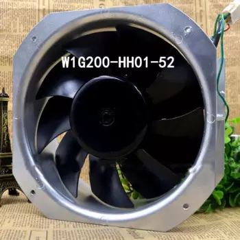 Металлический осевой вентилятор потока W1G200-HH01-52 225*225*80 мм 48 В M1g074-BF вытяжной вентилятор