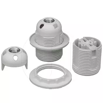 Металлический патрон E27 для потолочного светильника 4A 250V