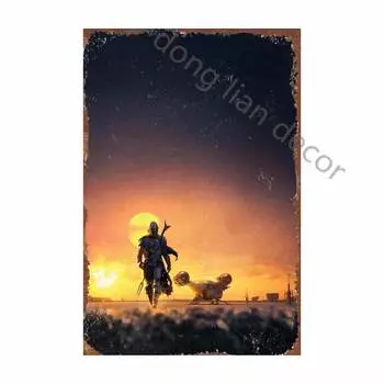 Металлический постер MINISO Звездные войны