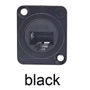 Металлический разъем RJ45 CAT6 CNMAWAY D-RJ45 Black