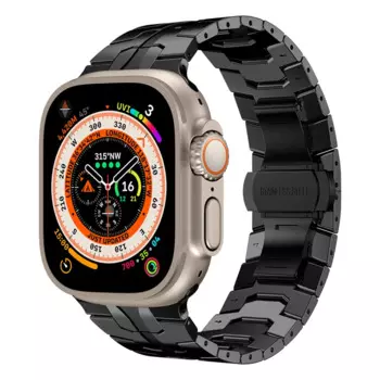Металлический ремешок из нержавеющей стали для Apple watch band 49 мм 44 мм 45 мм 41 мм 40 мм 38 мм 42 мм, браслет для Железного человека iwatch Ultra 8 7 SE 6