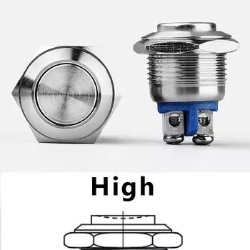 Металлический самоблокирующийся выключатель SBLSBR 16/19/22 мм