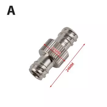 Металлический соединитель шприцев "гнездо-гнездо", 1 шт.