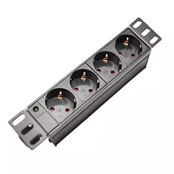 Металлический удлинитель Snowman Moon 2/4/6/8 розеток 250В