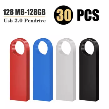 Металлический USB флеш-накопитель, 4 ГБ, 8 ГБ, 16 ГБ, 32 ГБ, 64 ГБ, 128 ГБ