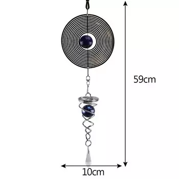 Металлический ветряный колокольчик Shunmaii
