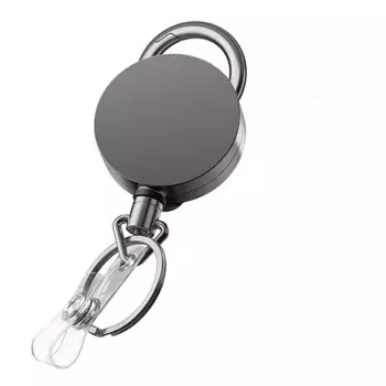 Металлический выдвижной брелок для ключей JESJELIU