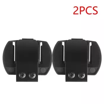 Металлический зажим-кронштейн, 2 шт., для мотоциклетного шлема