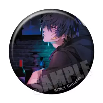 Металлический значок 58 мм с медленными повреждениями