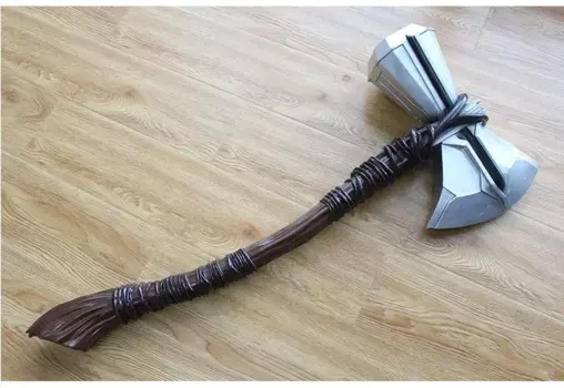 [Металлическое изготовление] топор Tomahawk Hammer axe масштаб 105 см, 1/1, супергерой Тор, 1/2, модель игрушки для взрослых, костюм для косплея, реквизит