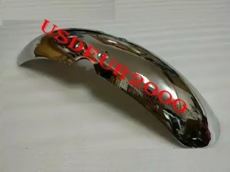 Металлическое переднее крыло, брызговик для триумфа Bonneville T100, стренкстон 900, скремблер 2001-2016, 60 см, черный, хромированный