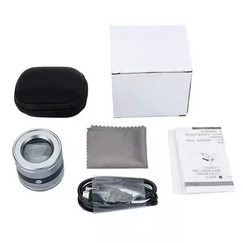 Металлическое увеличительное стекло 10X Xinxiang