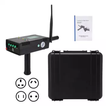 Металлоискатель с большим радиусом действия, ручной металлоискатель высокой чувствительности, подземный детектор сокровищ AC для 100-240 В