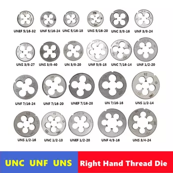 Метчик для резьбы JWXZ UNC/UNF/UNS/UN/UNEF 4-40,6-32,8-32,12-24