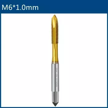 Метчики для резьбы HSS с титановым покрытием
