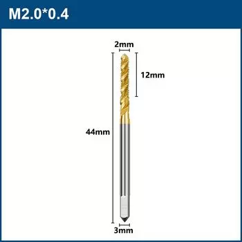 Метчики для резьбы xcan HSS M2-M18