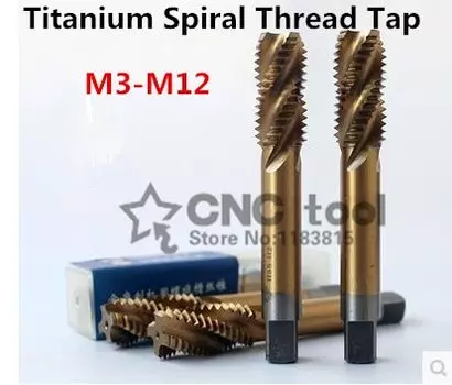 Метчики для резьбы XZQSK TOOLS Spiral slot taps из быстрорежущей стали