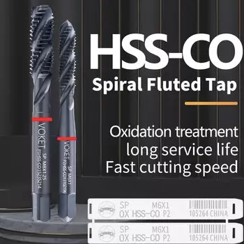 Метчики VOKET для резьбы M2-M12