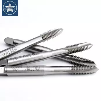 Метчики VOKET HSSE-M35 спиральные M1-M24