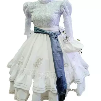 Мексиканское платье принцессы с цветочным узором для девочек, кружевное платье трапециевидной формы с длинными рукавами на день рождения, детское праздничное платье Mariachi с вышивкой по индивидуальному заказу