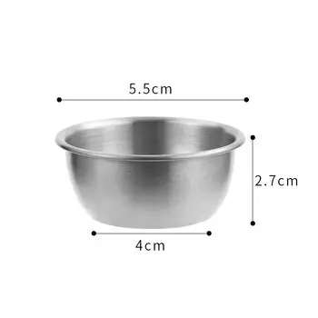 MEXQCH Чашка для соуса из нержавеющей стали