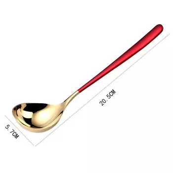 MEXQCH Ложка для супа из нержавеющей стали