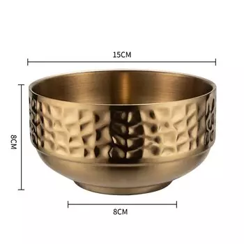 MEXQCH Миска для риса из нержавеющей стали