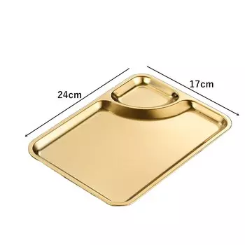 MEXQCH Поднос для соусов из нержавеющей стали