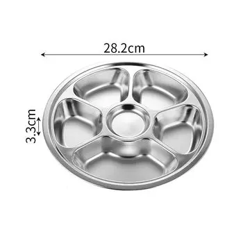 MEXQCH Раздельные тарелки из нержавеющей стали