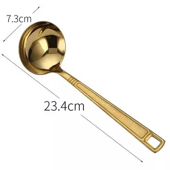 MEXQCH Золотые кухонные принадлежности из нержавеющей стали