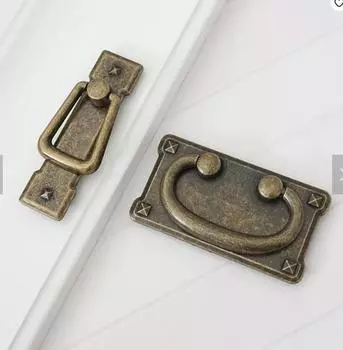 MFYS ручки для шкафов, черные, бронзовые, серебристые, цинковые, 76 мм