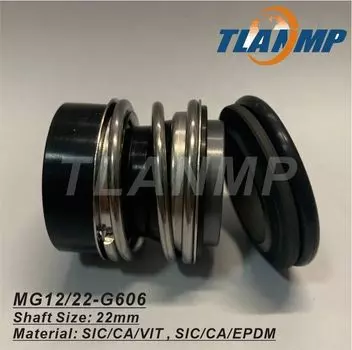 MG12/22-G606 Q1BE3GG ( 4179573 ) Механические уплотнения TLANMP Q1BVGG MG12/22-G50 со стационарным сиденьем G606/G50 для насосов MVI16-32