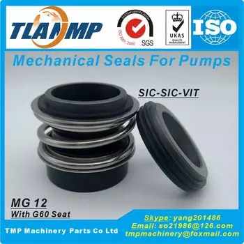 MG12/38-Z, MG12/38-G6, MG12/38-G60 Механические уплотнения TLANMP | MG12-38 с стационарными сиденьями G6/G60