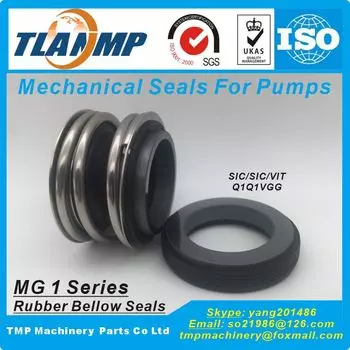 MG1-17, MG1/17-G60, MG1/17-Z Механические уплотнения для водяных насосов - Резиновые сильфонные уплотнения (с чашкой G60) 109-17, MB1-17