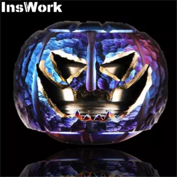 MG Хэллоуин Подвеска мужчины тыквы титановый мини R188 гироскоп на кончик пальца браслет ожерелье кулон