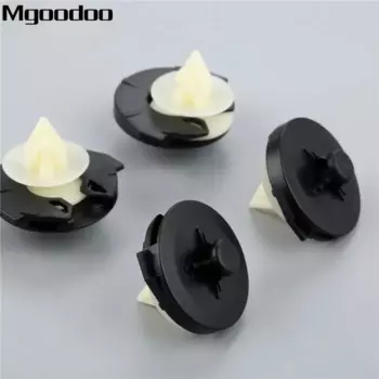 Mgoodoo 10 шт. зажимы для отделки внутренней панели дверных карт для Polo 6N1 6N2 пластик 6N 0868243 Зажимы для автокрепок черный + белый